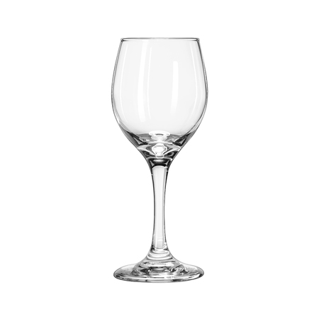 LIBBEY Libbey 8 Perception Clear White Wine Glass, PK24 3065